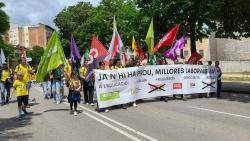 La quarta jornada de vaga docents mant&eacute; viu el conflicte amb Educaci&oacute; i omple els carrers de Ponent, l�Alt Pirineu i Aran