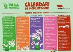 Els sindicats mantenen la vaga educativa al Pa&iacute;s Valenci&agrave; i intensifiquen les protestes contra les retallades
