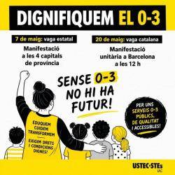 Vaga al primer cicle d?educaci&oacute; infantil per reclamar la dignificaci&oacute; de l?etapa 0-3