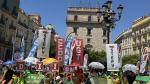 Milers de docents, fam&iacute;lies i estudiants tornen a omplir els carrers de Val&egrave;ncia en defensa de l�educaci&oacute; p&uacute;blica