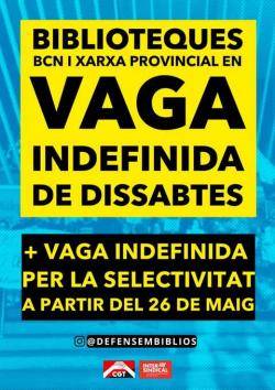 "Defensem Biblios BCN" denuncia la precaritzaci&oacute; de les biblioteques p&uacute;bliques de Barcelona