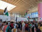 La CUP dona la benvinguda als activistes catalans de la Flotilla Global Sumud retornats de Gaza