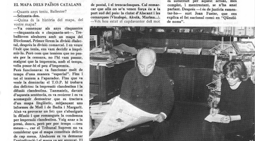 Joan Ballester i la naci&oacute; completa: una entrevista clau als inicis de la Transici&oacute;