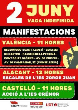 Calendari de mobilitzacions