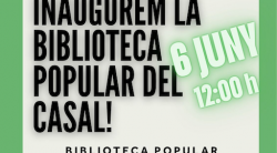 "La Flama" dedica la seva biblioteca a Joan Rocamora, referent de comprom&iacute;s, cultura i llibertat