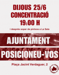 Sis mesos despr&eacute;s, el cas de les Festes de Tardor torna al carrer: nova concentraci&oacute; per exigir responsabilitats pol&iacute;tiques