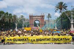 Els docents mantenen el pols amb Educaci&oacute; i convoquen vaga durant la visita del Papa