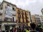 Milers de persones es manifesten a Val&egrave;ncia contra l�especulaci&oacute; immobili&agrave;ria i la crisi de l�habitatge