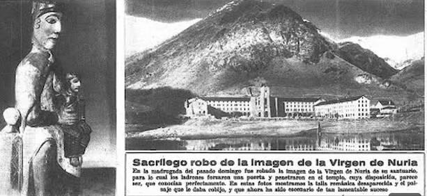 Commemoraci&oacute; del 60&egrave; aniversari del segrest de la Mare de D&eacute;u de N&uacute;ria