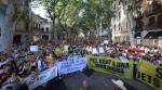 Menys turisme, m&eacute;s vida crida a &laquo;col&middot;lapsar&raquo; Palma en la manifestaci&oacute; contra la massificaci&oacute; tur&iacute;stica del 26 de juliol