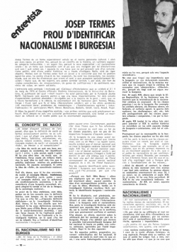 Canig&oacute;, n&uacute;m. 387, 8 de mar&ccedil; de 1975. Entrevista d'Isabel-Clara Sim&oacute;.