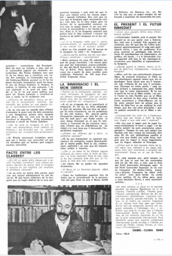 Canig&oacute;, n&uacute;m. 387, 8 de mar&ccedil; de 1975. Entrevista d'Isabel-Clara Sim&oacute;.