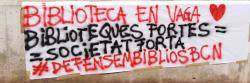 La plantilla de Biblioteques de Barcelona denuncia que l'Ajuntament continua sense negociar en plena vaga indefinida