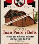 Matar&oacute; homenatjar&agrave; Joan Peir&oacute; en el 84&egrave; aniversari del seu afusellament pel franquisme