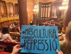Les treballadores de les biblioteques de Barcelona porten al ple municipal la den&uacute;ncia contra la repressi&oacute;