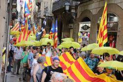 L'ANC protesta contra la visita de Felipe VI al Liceu i denuncia que la monarquia &laquo;no t&eacute; cap legitimitat a Catalunya&raquo;