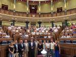 El Congr&eacute;s espanyol rep infants sahrau&iacute;s de "Vacances en Pau" mentre mant&eacute; el suport al pla marroqu&iacute;