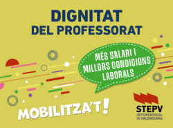 STEPV denuncia que el govern valenci&agrave; converteix la inspecci&oacute; educativa en un instrument de &laquo;persecuci&oacute; i censura&raquo;