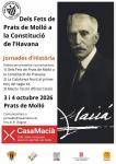 Casa Maci&agrave; convoca unes jornades d'hist&ograve;ria pel centenari dels Fets de Prats de Moll&oacute;