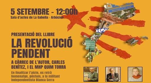 Arb&uacute;cies homenatjar&agrave; Blanca Serra amb la presentaci&oacute; de "La revoluci&oacute; pendent"
