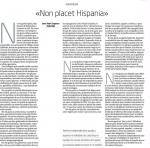 "Non placet Hispania"