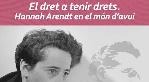 Portbou reivindicar&agrave; el &laquo;dret a tenir drets&raquo; de Hannah Arendt al Col&middot;loqui Walter Benjamin