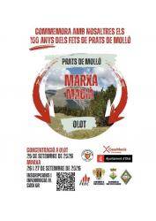 La Marxa Maci&agrave; recorrer&agrave; el cam&iacute; de Prats de Moll&oacute; a Olot cent anys despr&eacute;s