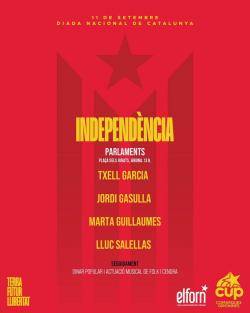 La CUP i El Forn reivindicaran la independ&egrave;ncia a Girona per la Diada de l?11 de Setembre