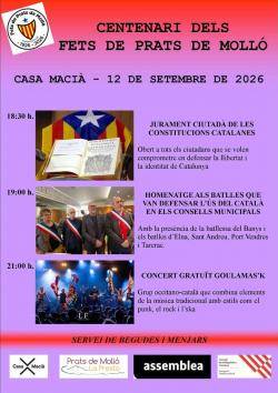 Casa Maci&agrave; commemorar&agrave; el centenari dels Fets de Prats de Moll&oacute;