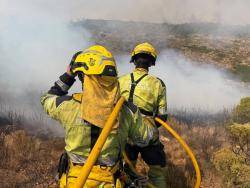 L?incendi de Sogorb ja ha cremat 633 hect&agrave;rees i continua actiu @GVAbforestal