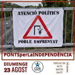 Els Ponts per la Independ&egrave;ncia arriben a la setmana 346 de mobilitzaci&oacute;