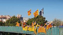 Els "Ponts per la Independ&egrave;ncia" tornen a desplegar-se a les comarques gironines en plena operaci&oacute; retorn