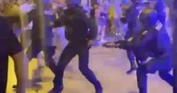 La Policia Nacional espanyola acusa set manifestants pels incidents despr&eacute;s de la protesta contra la massificaci&oacute; a Palma