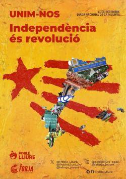 Poble Lliure crida a fer de la independ&egrave;ncia la revoluci&oacute; catalana