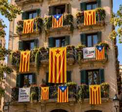 Hi som. Pengem l�estelada al balc&oacute;!