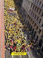 La vaga educativa obre el curs a Catalunya Sud amb mobilitzacions i talls arreu 