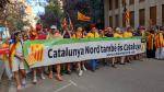 M&eacute;s de 10.000 persones omplen els carrers de Girona per reclamar la independ&egrave;ncia