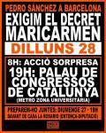 El Sindicat de Llogateres convoca una protesta davant Pedro S&aacute;nchez per exigir el &laquo;Decret Maricarmen&raquo;