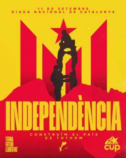 La CUP crida a mobilitzar-se l'Onze de Setembre per recuperar la iniciativa independentista