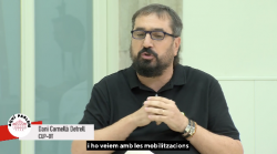La CUP situa els salaris, el cost de la vida i l�educaci&oacute; en el debat sobre la seguretat