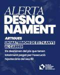 Una parella de 81 i 74 anys afronta un desnonament a Badalona per haver avalat la hipoteca del fill