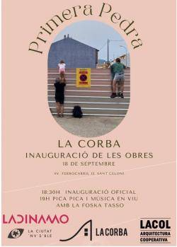 La Corba celebra l?inici de les obres de 15 habitatges cooperatius a Sant Celoni