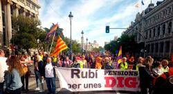 M&eacute;s de 50.000 persones es mobilitzen en defensa de les pensions p&uacute;bliques