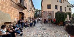 El Correllengua de Collbat&oacute; reivindica el catal&agrave; amb un itinerari literari dedicat a Josep Maria Espin&agrave;s