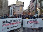 El Pirineu es mobilitza contra l�especulaci&oacute; immobili&agrave;ria i l�expulsi&oacute; de la poblaci&oacute;