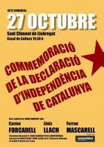 Nou anys de la Declaraci&oacute; d'Independ&egrave;ncia: del mandat de l'1-O a una Rep&uacute;blica que no es va fer efectiva