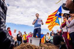 Toni Com&iacute;n torna despr&eacute;s de nou anys d'exili reivindicant la vig&egrave;ncia de la lluita per la independ&egrave;ncia
