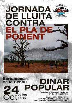 Una jornada de lluita a Gav&agrave; reivindicar&agrave; la preservaci&oacute; del Calamot i l'aturada del Pla de Ponent