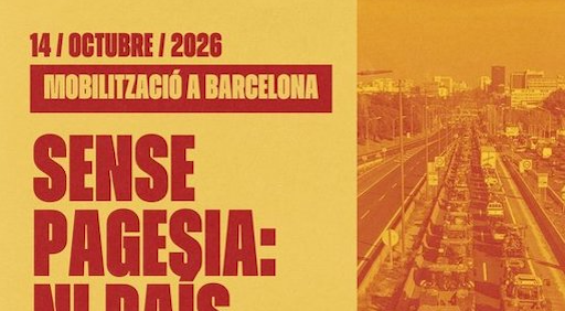 Uni&oacute; de Pagesos es mobilitzar&agrave; a Barcelona per exigir mesures urgents que garanteixin el futur de la pagesia